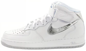 ナイキ エアフォース1 ミッド '07 白/銀 315123-109 Buy ナイキ エアフォース1 ミッド '07 白/銀 315123-109