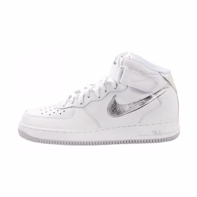 Nike Air Force 1 Mid '07 'White Silver'