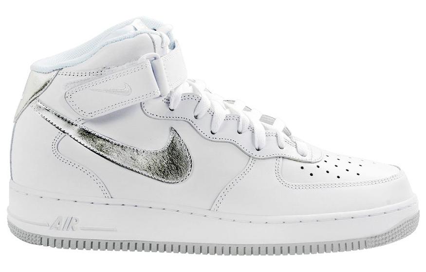 Order 耐克空军一号中帮'07'白银' 315123-109