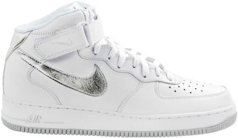 ナイキ エアフォース1 ミッド '07 白/銀 315123-109 Order ナイキ エアフォース1 ミッド '07 白/銀 315123-109