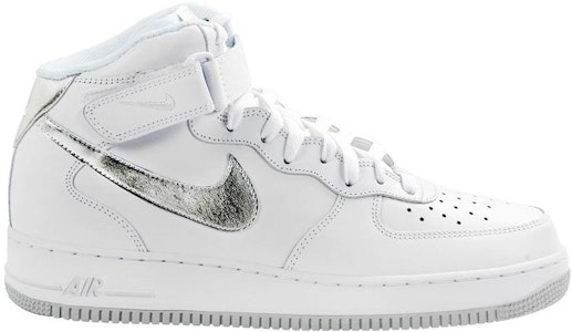 耐克空军一号中帮'07'白银' 315123-109 Order 耐克空军一号中帮'07'白银' 315123-109