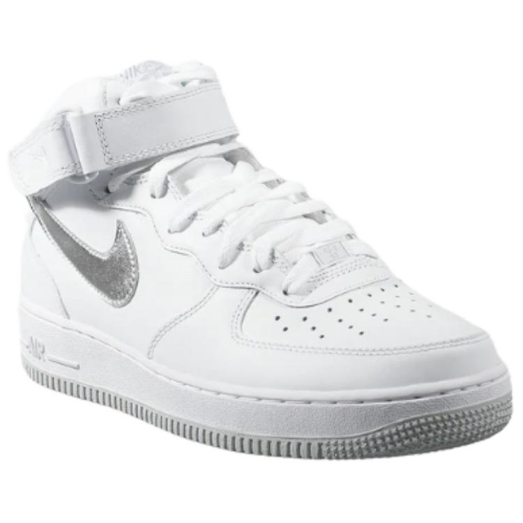 Lookbook 耐克空军一号中帮'07'白银' 315123-109