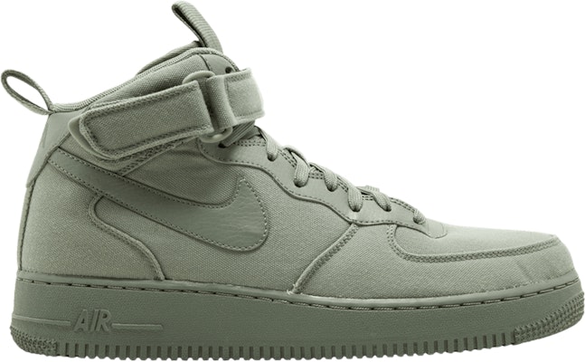 Nike Air Force 1 Mid 07 Canvas Dark Stucco AH6770 001 AH6770