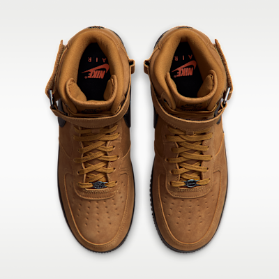 Shop Nike Air Force 1 Mid '07 GORE-TEX Vibram 'Wheat Total Orange Black' IO1875-700