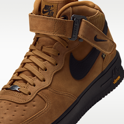 Sizing Nike Air Force 1 Mid '07 GORE-TEX Vibram 'Wheat Total Orange Black' IO1875-700