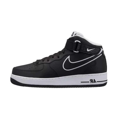 Nike Air Force 1 Mid '07 Leather 'Black White'