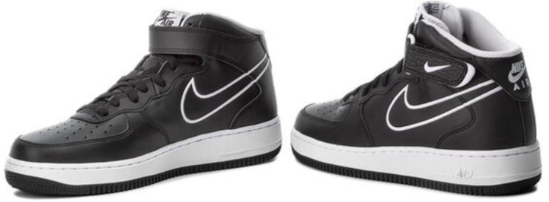 Nike Air Force 1 Mid '07 Cuero 'Negro Blanco' AQ8650-001 Shop Nike Air Force 1 Mid '07 Cuero 'Negro Blanco' AQ8650-001