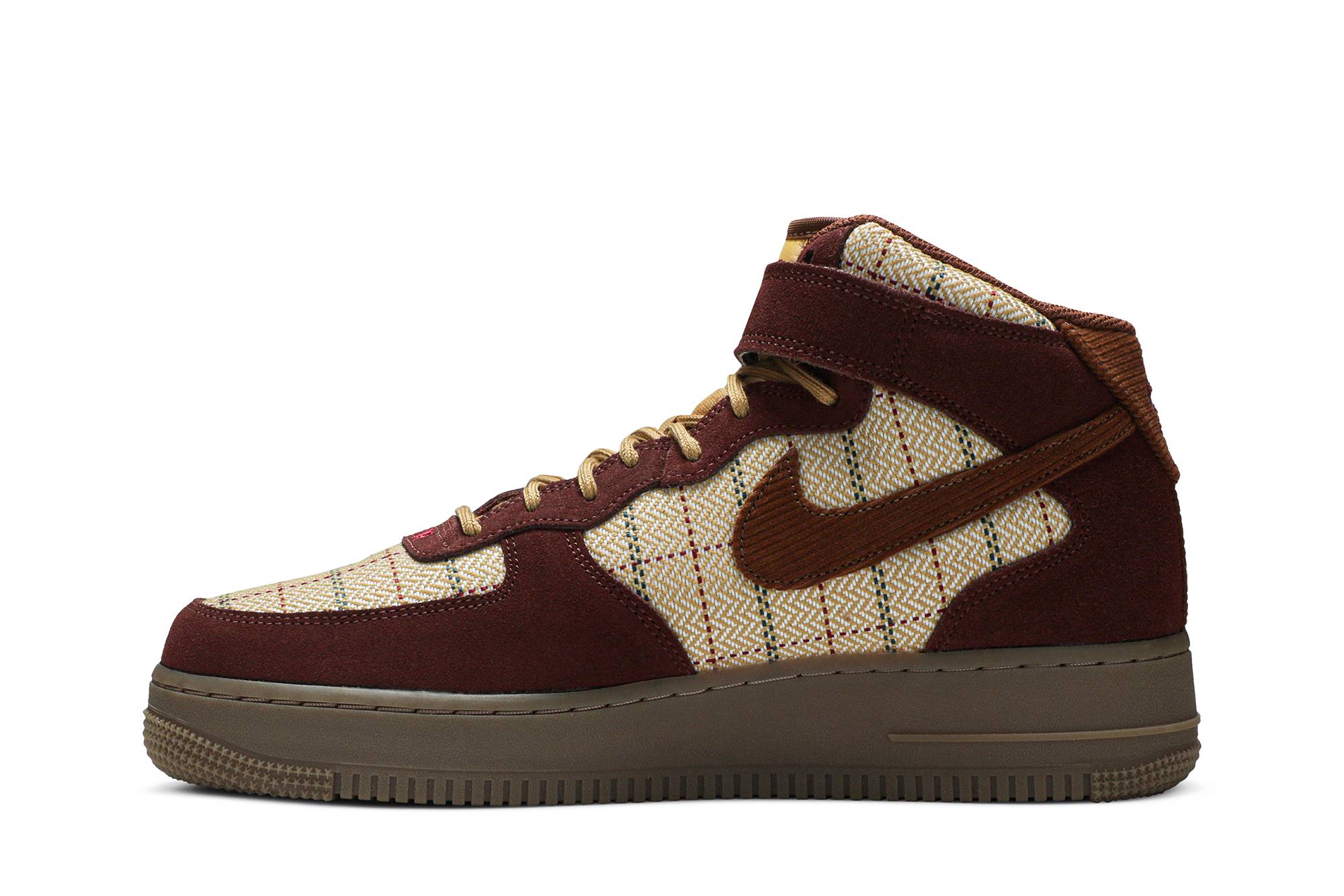 Lookbook Nike Air Force 1 Mid '07 LV8 'Coklat Gelap Gum' CT1206-900