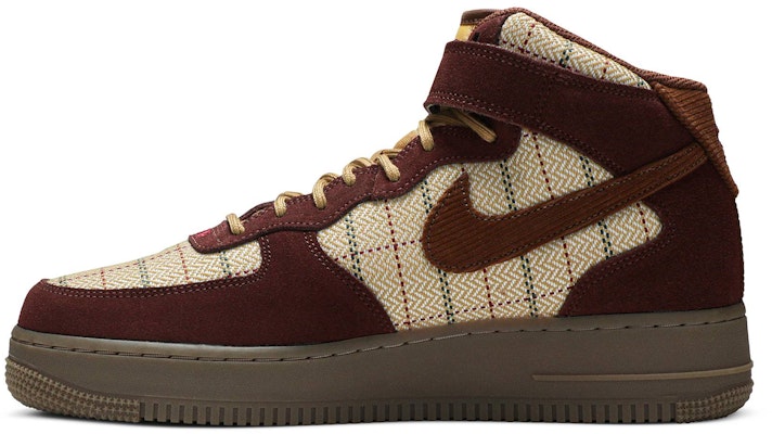 Nike Air Force 1 Mid '07 LV8 'Coklat Gelap Gum' CT1206-900 Lookbook Nike Air Force 1 Mid '07 LV8 'Coklat Gelap Gum' CT1206-900