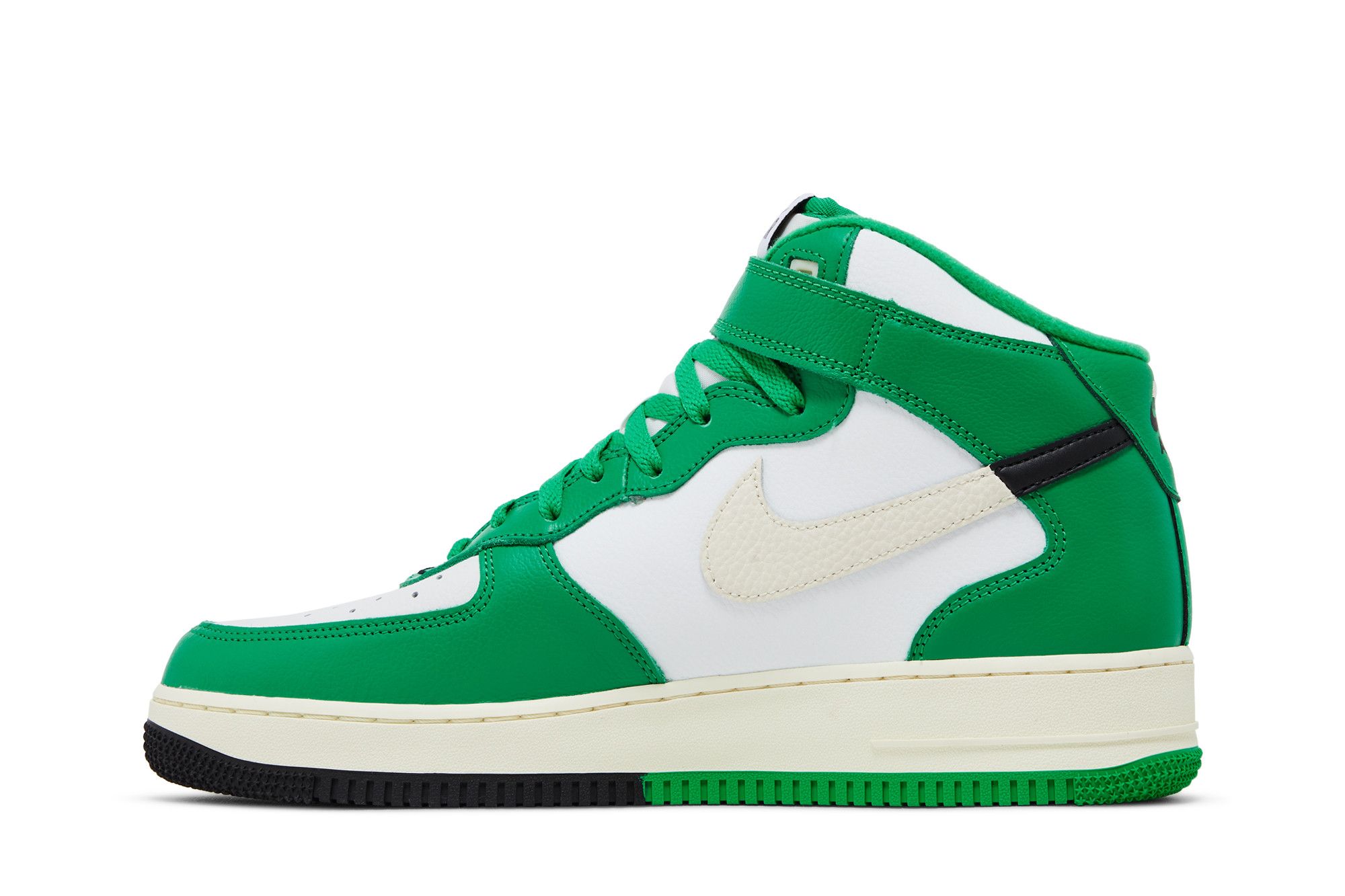 Lookbook Nike Air Force 1 Mid ''07 LV8 ''Split - Stadium Green'' Herren Sneaker DZ2554-100