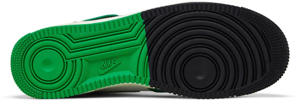Shop Nike Air Force 1 Mid “Split“ 耐磨透氣 中筒 板鞋 男款 綠白