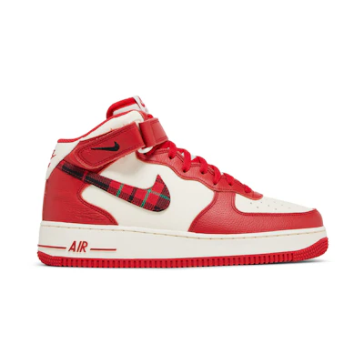 Nike Air Force 1 Mid '07 LX 'Red Plaid'