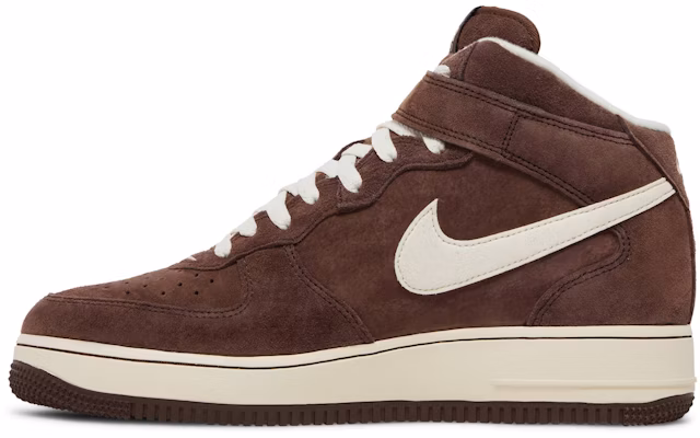 Nike Air Force 1 Mid ’07 QS 'Chocolate' DM0107-200 Lookbook Nike Air Force 1 Mid ’07 QS 'Chocolate' DM0107-200