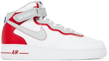 Nike Air Force 1 Mid 'Athletic Club White Red' DH7451-100 Nike Air Force 1 Mid 'Athletic Club White Red' DH7451-100