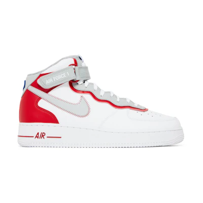 Nike Air Force 1 Mid 'Athletic Club White Red'