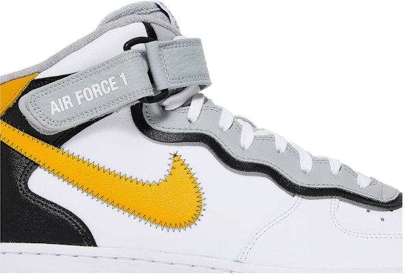 Nike Air Force 1 Mid 'Athletic Club White Yellow' DH7451-101 Order Nike Air Force 1 Mid 'Athletic Club White Yellow' DH7451-101