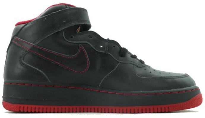 Nike Air Force 1 Mid 'Hitam Merah' 304096-005 Order Nike Air Force 1 Mid 'Hitam Merah' 304096-005
