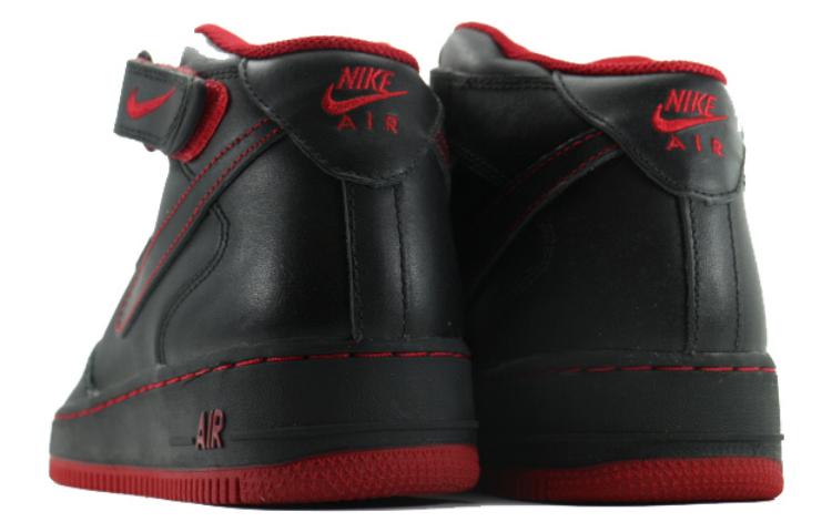 Shop 나이키 에어포스 1 미드 '블랙 레드' 304096-005