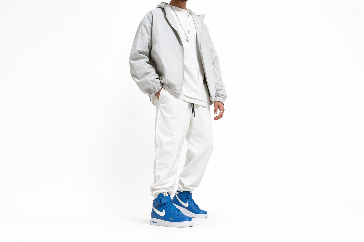 Order Nike Air Force 1 Mid ''Blue Jay'' Bleu Jay DR9513-400