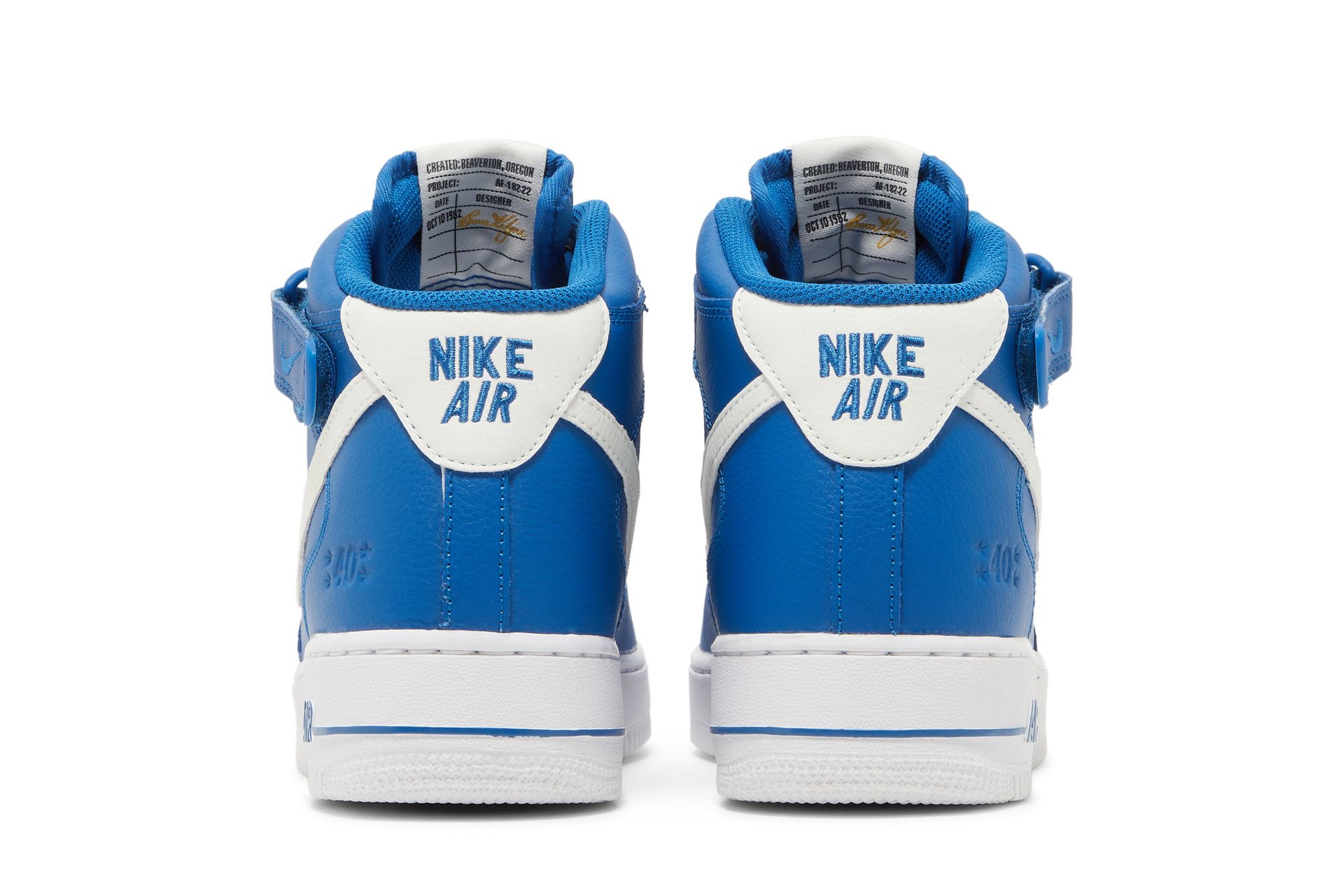 Sizing Nike Air Force 1 Mid ''Blue Jay'' Bleu Jay DR9513-400