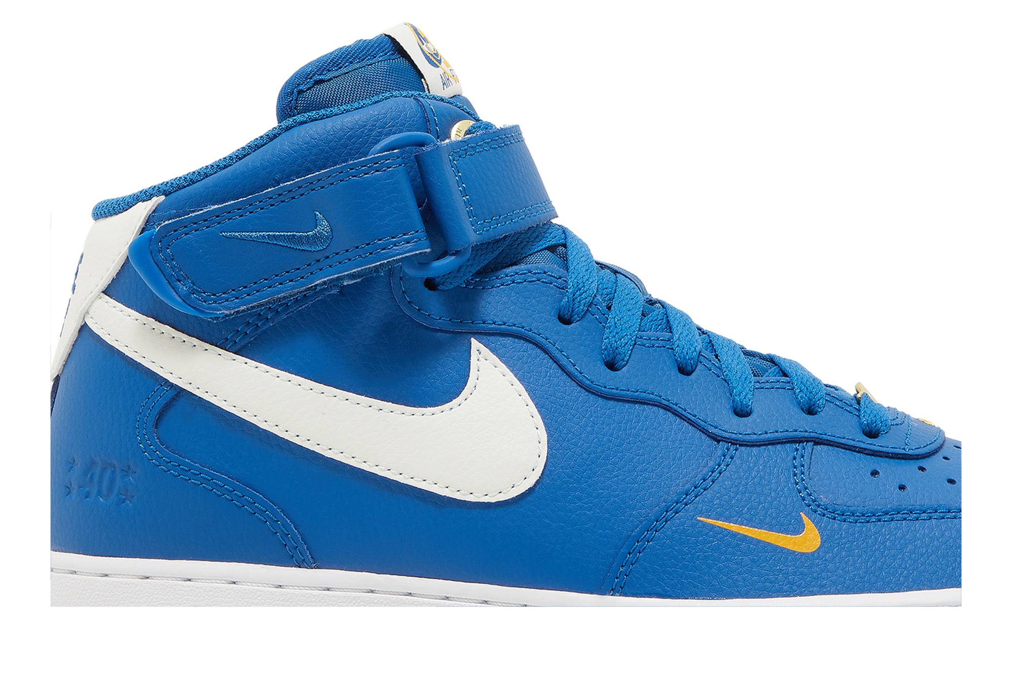 Royal blue air force 1 mid clearance