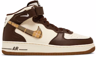 Nike Air Force 1 Mid 'Brown Plaid' DV0792-100