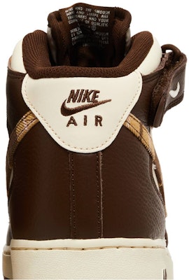 エアフォース1 MID "ブラウンチェック" DV0792-100 Sizing エアフォース1 MID "ブラウンチェック" DV0792-100