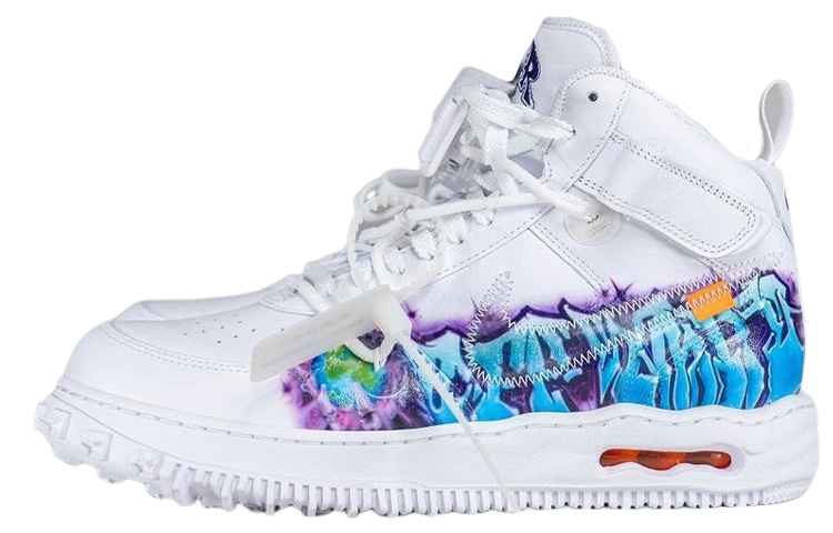 Buy 나이키 에어포스 1 미드 '그래피티 화이트' DE0500-100