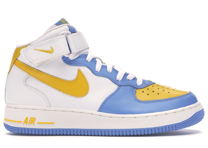 Buy Nike Air Force 1 Mid ''Legend Blue Maize'' Sneaker 306352-172