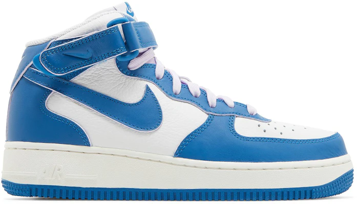 Nike air force 2025 1 mid blue white