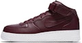 Buy Nike Air Force 1 Mid 'Night Maroon' Lelaki 819677-661