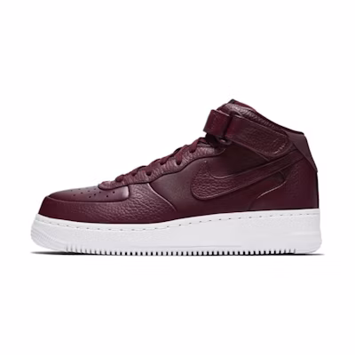 Nike Air Force 1 Mid 'Night Maroon'