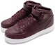 Lookbook Nike Air Force 1 Mid 'Night Maroon' Lelaki 819677-661