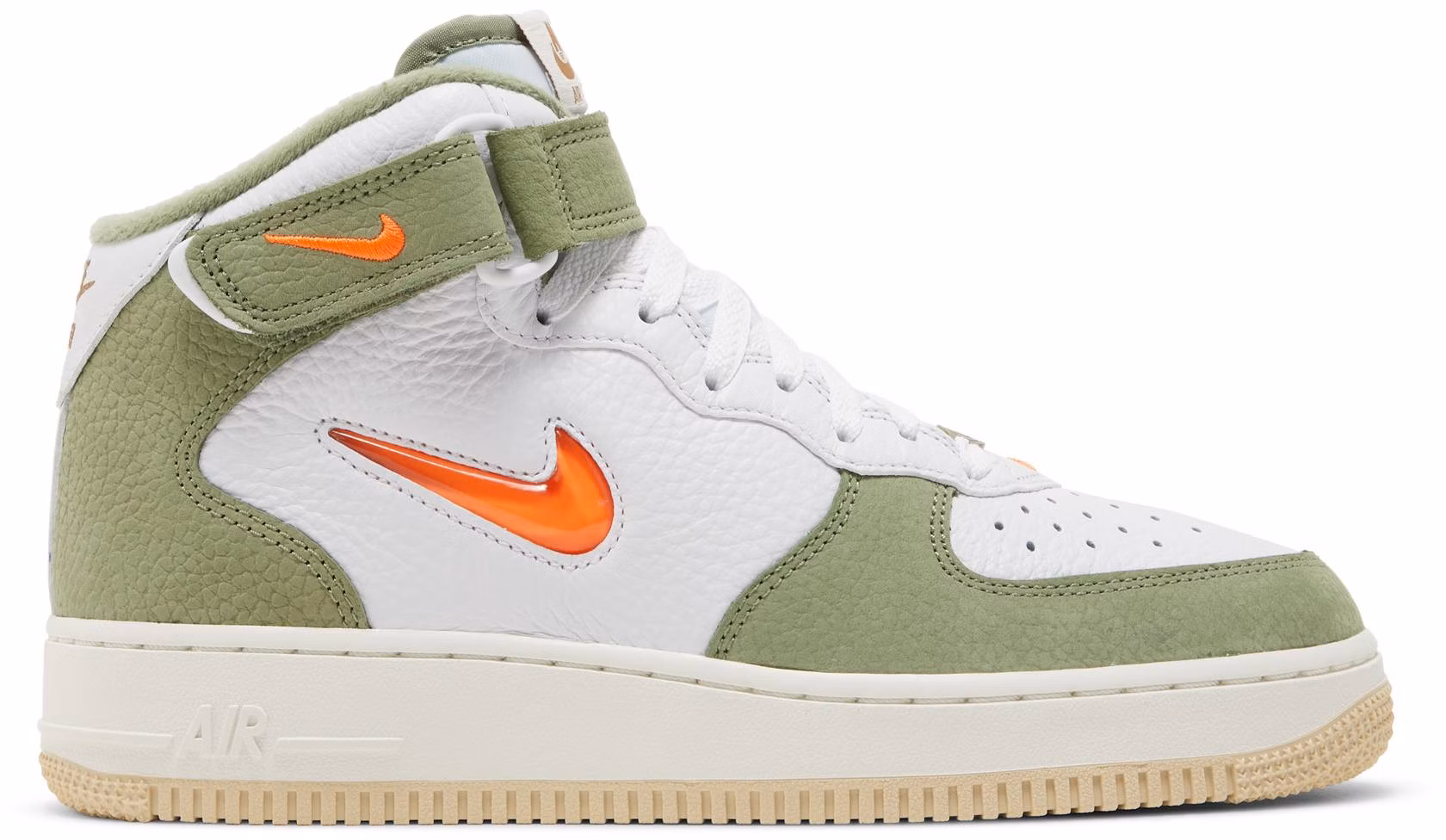 Nike air force online 1 mid olive