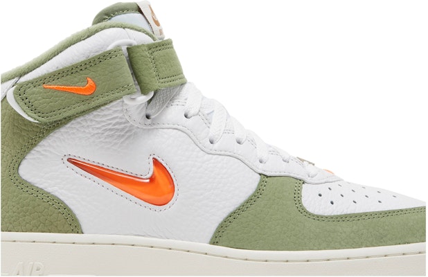 Nike Air Force 1 Mid 'Hijau Zaitun Jingga' DQ3505-100 Order Nike Air Force 1 Mid 'Hijau Zaitun Jingga' DQ3505-100