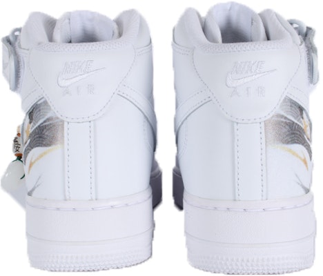 Nike Air Force 1 Mid 搭配無障礙 休閒舒適 防滑耐磨 中筒 板鞋 男式 純白 Purchase Nike Air Force 1 Mid 搭配無障礙 休閒舒適 防滑耐磨 中筒 板鞋 男式 純白