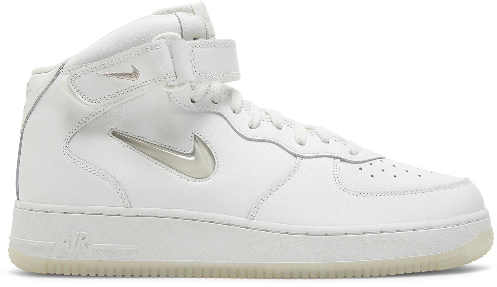 Nike air force hot sale 1 mid top white