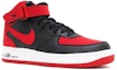 Lookbook Nike Air Force 1 Mid Bred Rojo y Negro 315123-029