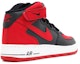 Shop Nike Air Force 1 Mid Bred Rojo y Negro 315123-029