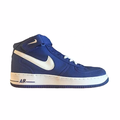 Nike Air Force 1 Mid Canvas 'Blue'