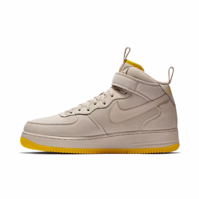 Nike Air Force 1 Mid Canvas Desert Sand Vivid Sulfur
