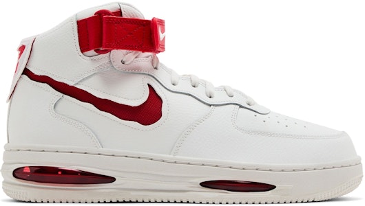 ナイキ エアフォース1 ミッド エヴォ 白/赤 FB1374-102 Buy ナイキ エアフォース1 ミッド エヴォ 白/赤 FB1374-102