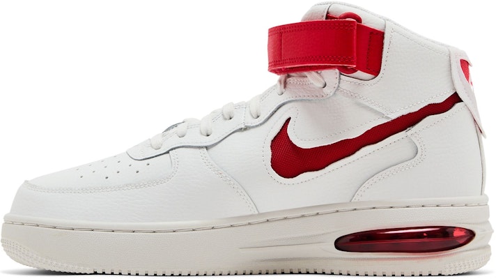 Nike Air Force 1 Mid Evo 'Summit White University Red' FB1374-102 Lookbook Nike Air Force 1 Mid Evo 'Summit White University Red' FB1374-102