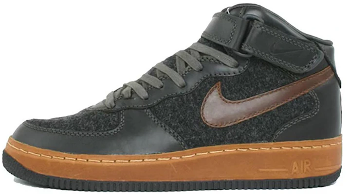 Nike Air Force 1 Mid 減震耐磨 中筒 板鞋 男款 黑棕 Buy Nike Air Force 1 Mid 減震耐磨 中筒 板鞋 男款 黑棕