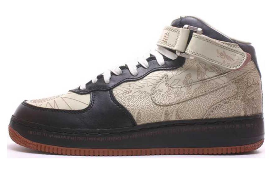 Buy 耐克空军一号中帮Insideout '黑色' 309379-011