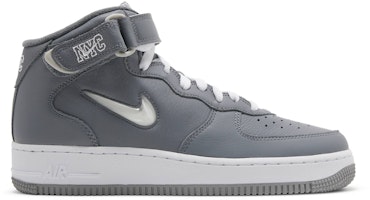 Nike Air Force 1 Mid Jewel QS 'NYC - Cool Grey' DH5622-001 Nike Air Force 1 Mid Jewel QS 'NYC - Cool Grey' DH5622-001