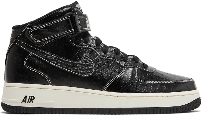 Nike Air Force 1 Mid LX 'Black/Black/Pale Ivory' DV1029-010 Buy Nike Air Force 1 Mid LX 'Black/Black/Pale Ivory' DV1029-010