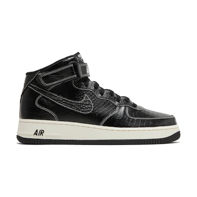 Nike Air Force 1 Mid LX 'Black/Black/Pale Ivory'
