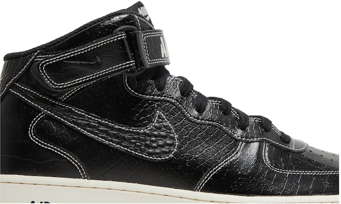 Nike Air Force 1 Mid LX 'Black/Black/Pale Ivory' DV1029-010 Order Nike Air Force 1 Mid LX 'Black/Black/Pale Ivory' DV1029-010
