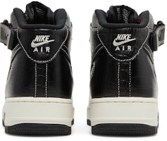 나이키 에어 포스 1 미드 LX '블랙/페일 아이보리' (47 characters) DV1029-010 Details for 나이키 에어 포스 1 미드 LX '블랙/페일 아이보리' (47 characters) DV1029-010